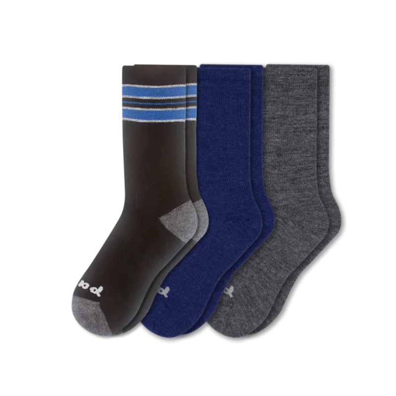 3 Pack - Men's Crew Pacas Socks - Image 7
