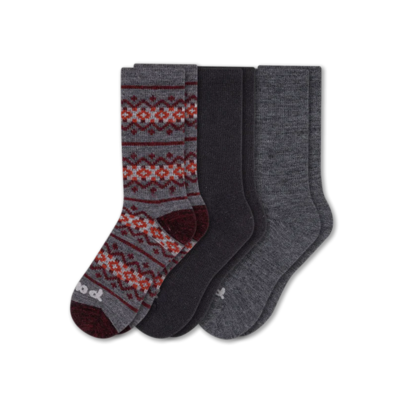 3 Pack - Men's Crew Pacas Socks - Image 70