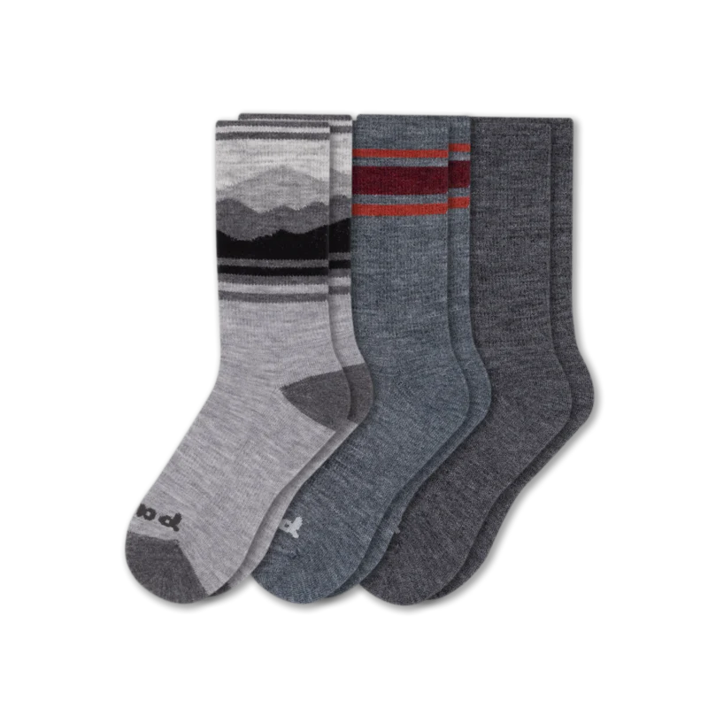 3 Pack - Men's Crew Pacas Socks - Image 73