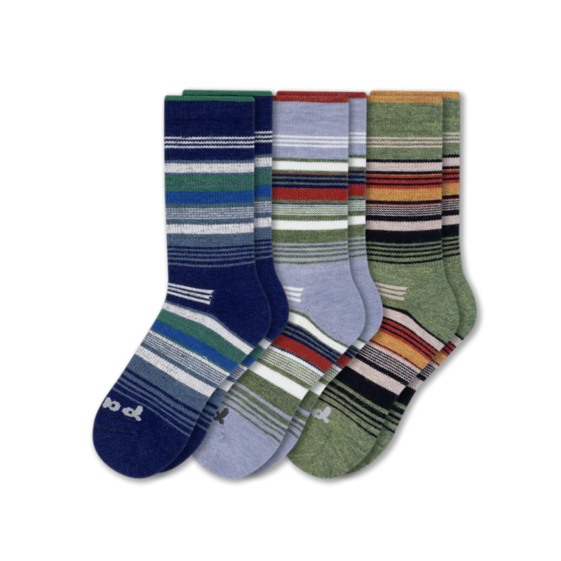 3 Pack - Men's Crew Pacas Socks - Image 74