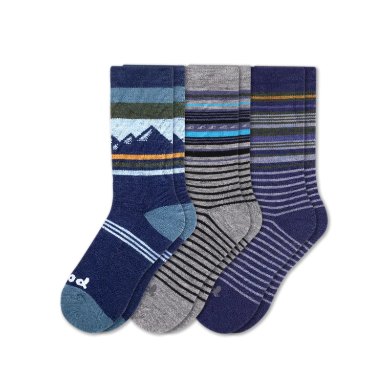 3 Pack - Men's Crew Pacas Socks - Image 79