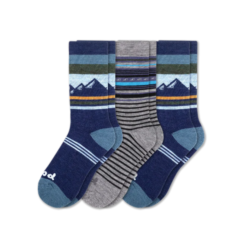 3 Pack - Men's Crew Pacas Socks - Image 83