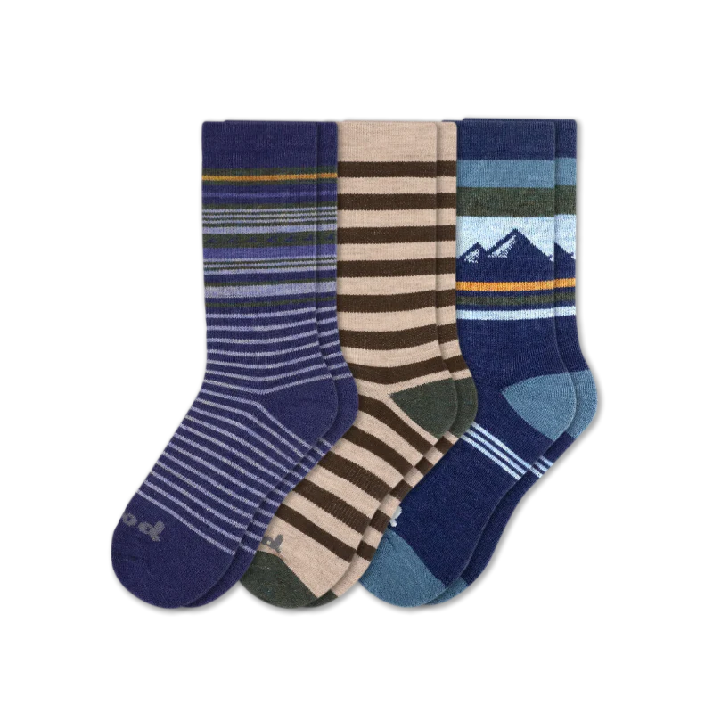 3 Pack - Men's Crew Pacas Socks - Image 84