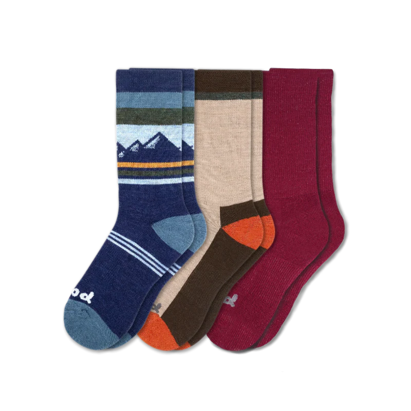 3 Pack - Men's Crew Pacas Socks - Image 95