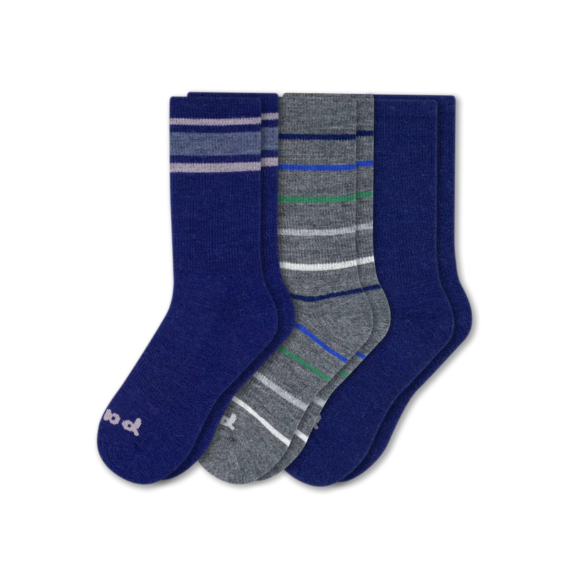 3 Pack - Men's Crew Pacas Socks - Image 99