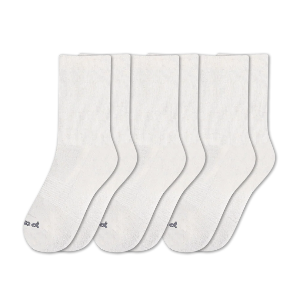3 Pack - Men's Light-Weight Crew Pacas Socks - Image 10