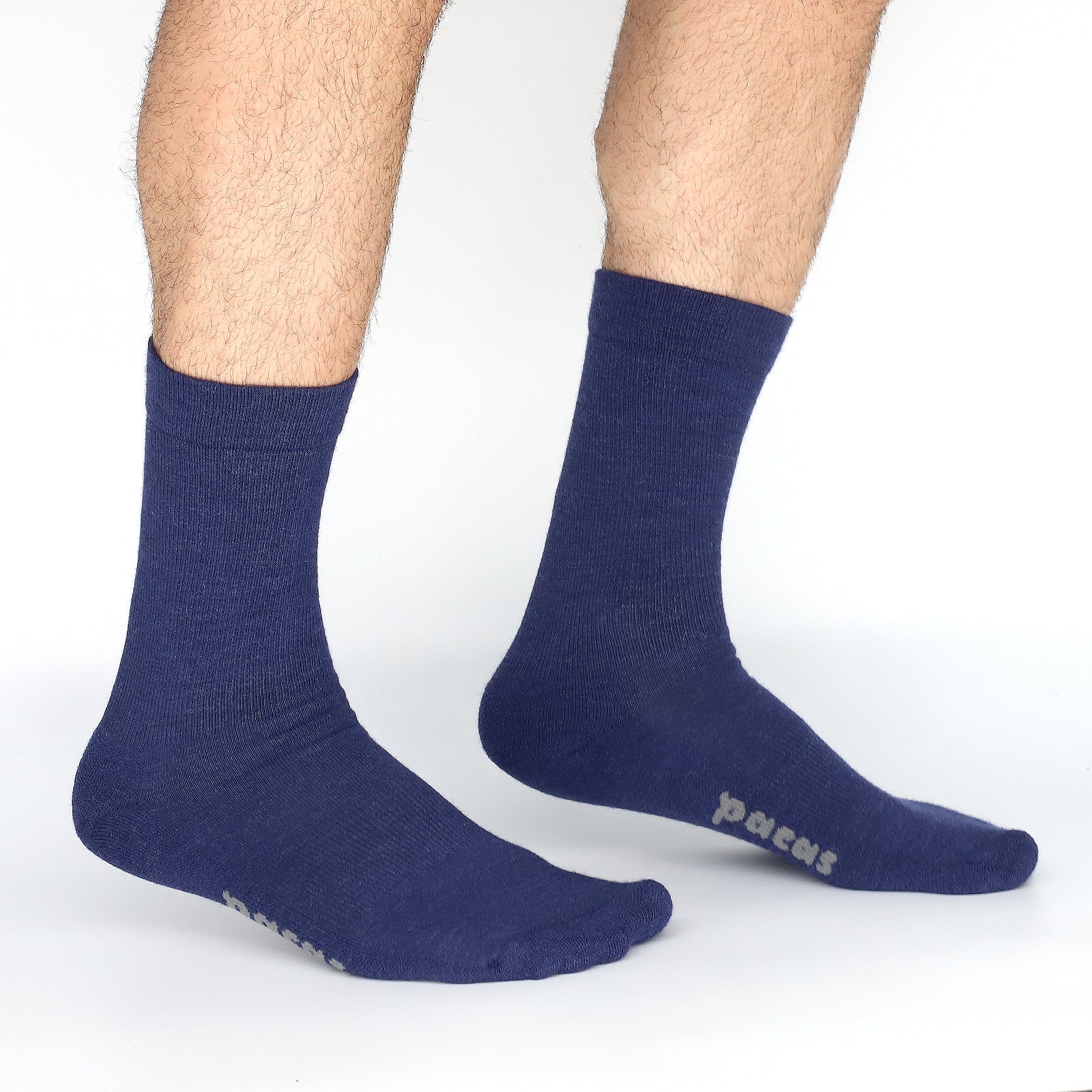 3 Pack - Men's Light-Weight Crew Pacas Socks - Image 126