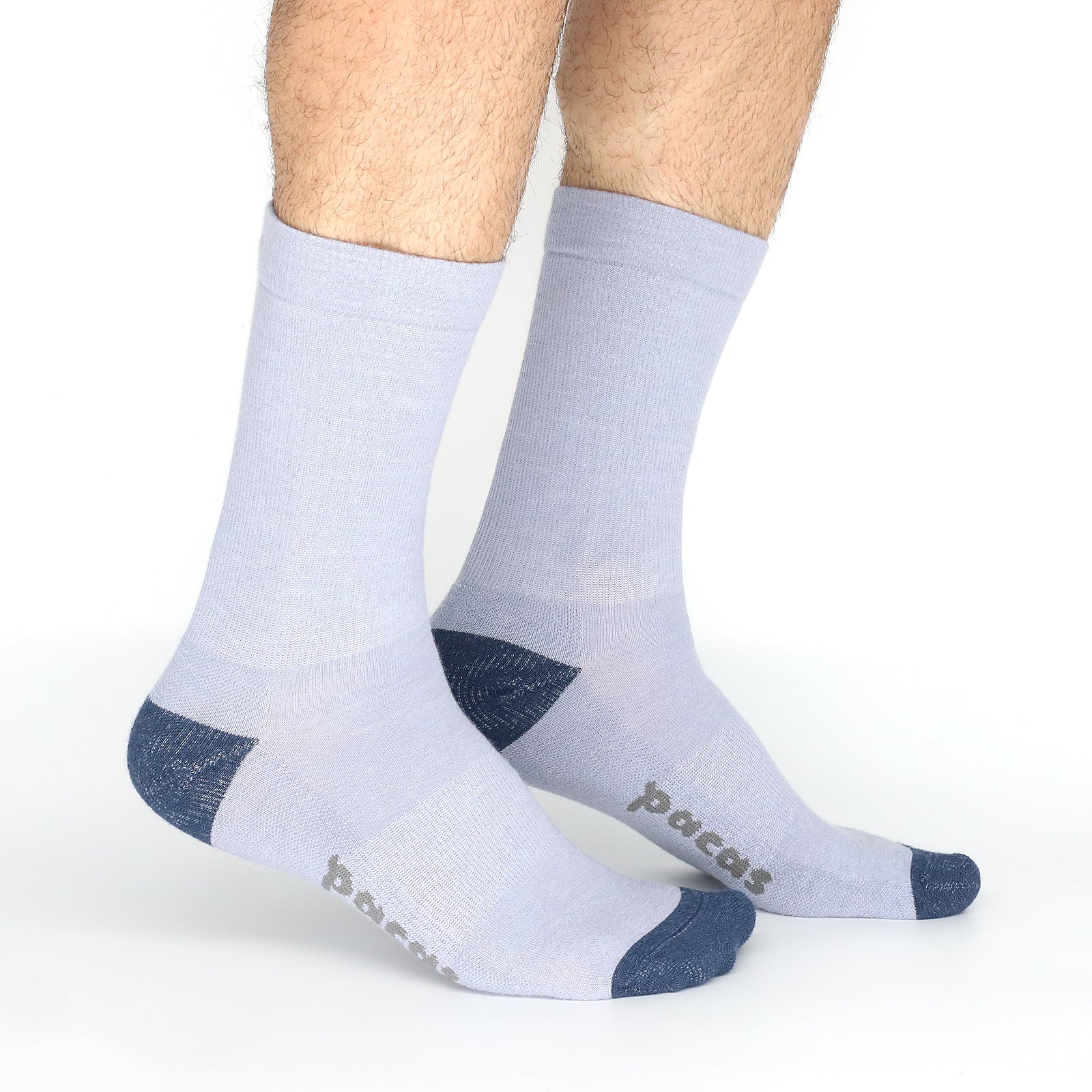 3 Pack - Men's Light-Weight Crew Pacas Socks - Image 132