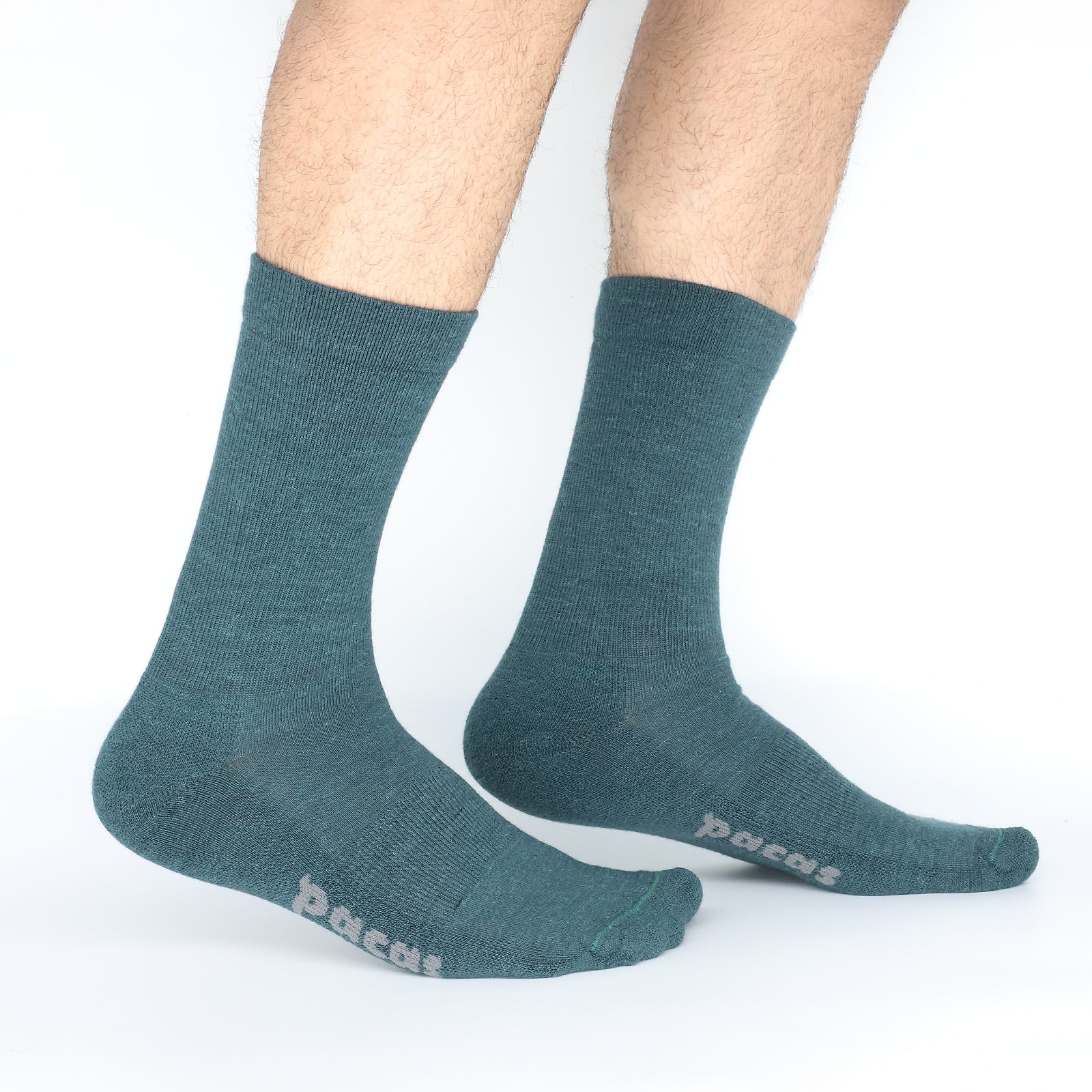 3 Pack - Men's Light-Weight Crew Pacas Socks - Image 133