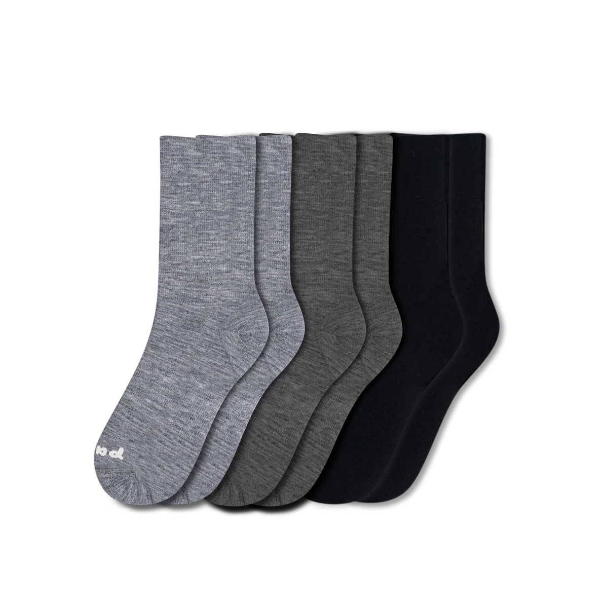 3 Pack - Men's Light-Weight Crew Pacas Socks - Image 20