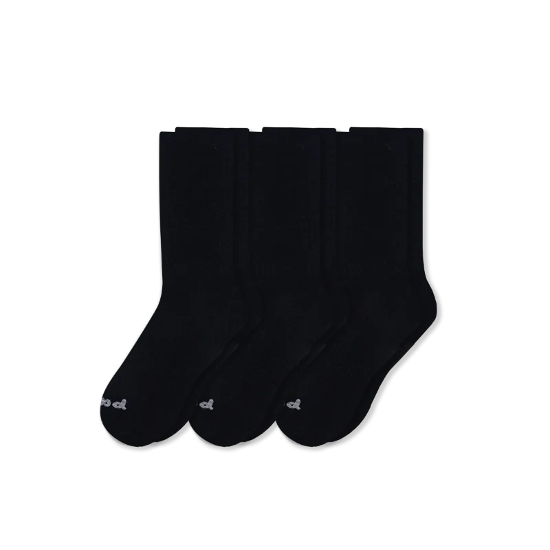 3 Pack - Men's Light-Weight Crew Pacas Socks - Image 42