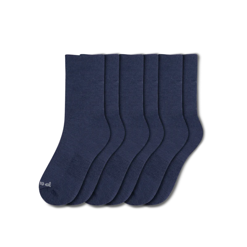 3 Pack - Men's Light-Weight Crew Pacas Socks - Image 44