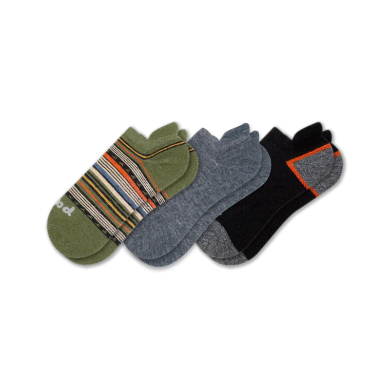 3 Pack - Men's Low Cut Pacas Socks - Image 102