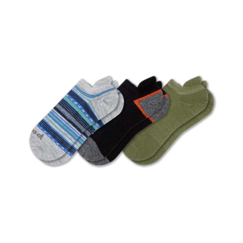 3 Pack - Men's Low Cut Pacas Socks - Image 107