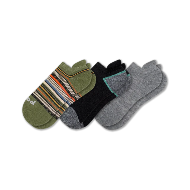 3 Pack - Men's Low Cut Pacas Socks - Image 110