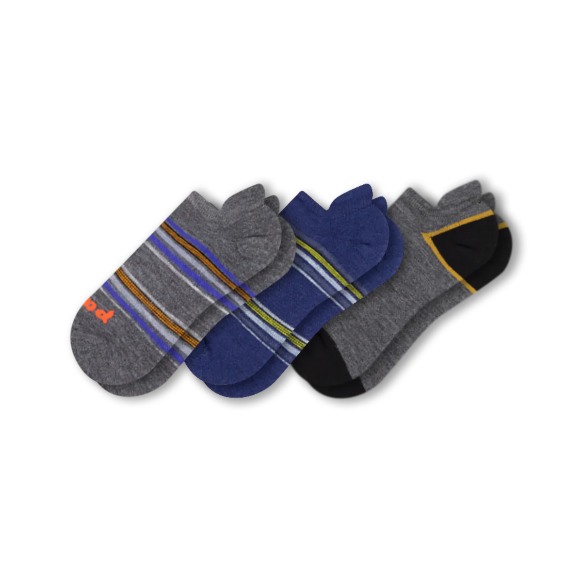 3 Pack - Men's Low Cut Pacas Socks - Image 121