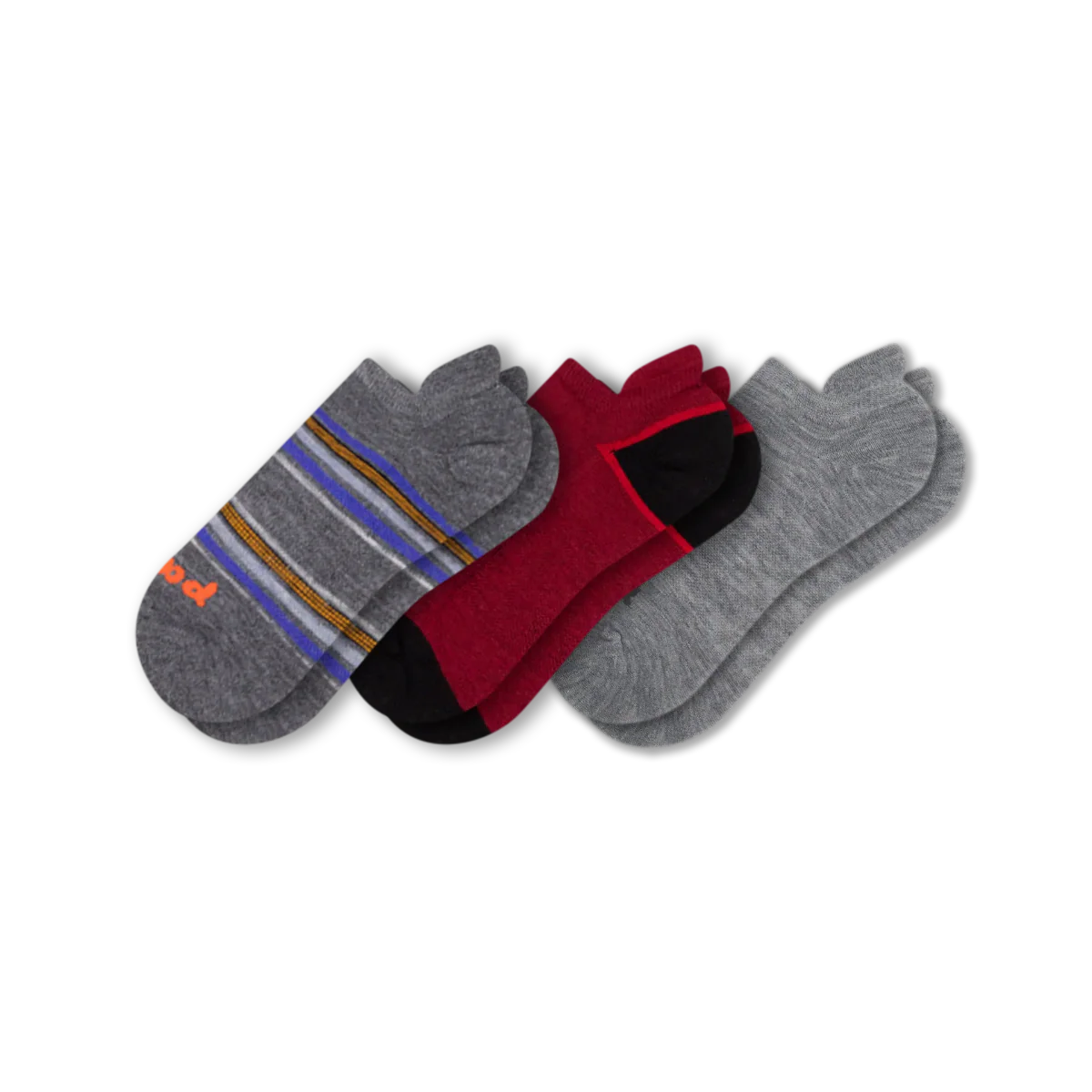 3 Pack - Men's Low Cut Pacas Socks - Image 122