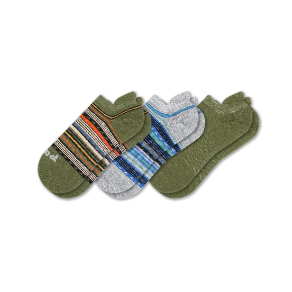 3 Pack - Men's Low Cut Pacas Socks - Image 127