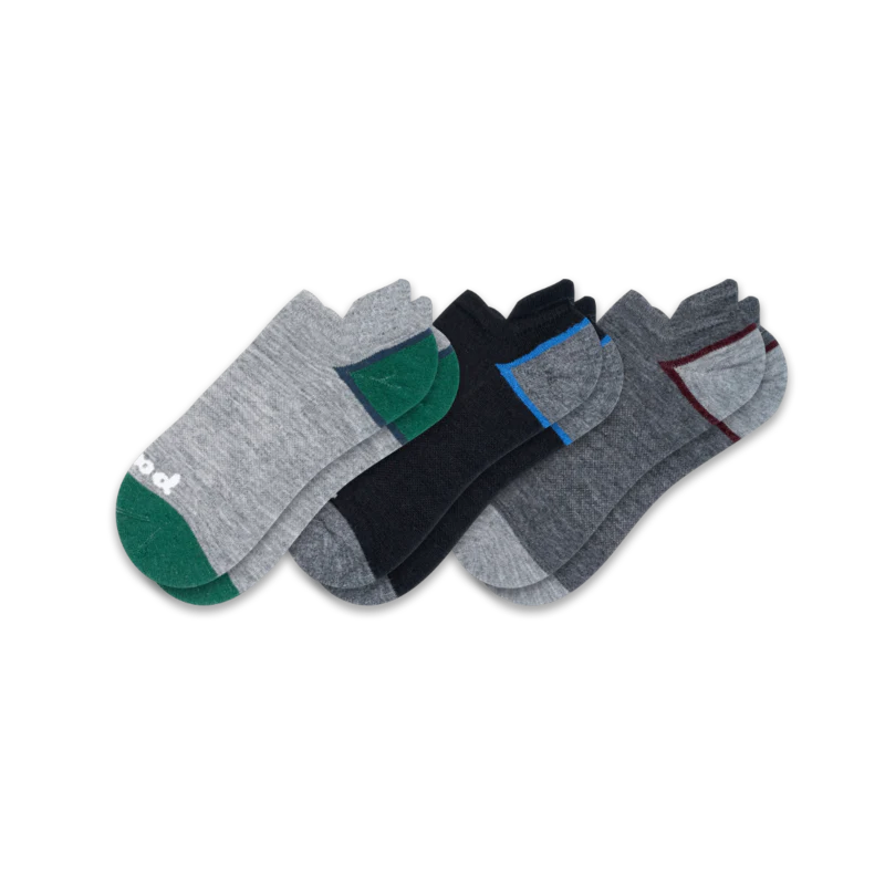 3 Pack - Men's Low Cut Pacas Socks - Image 37