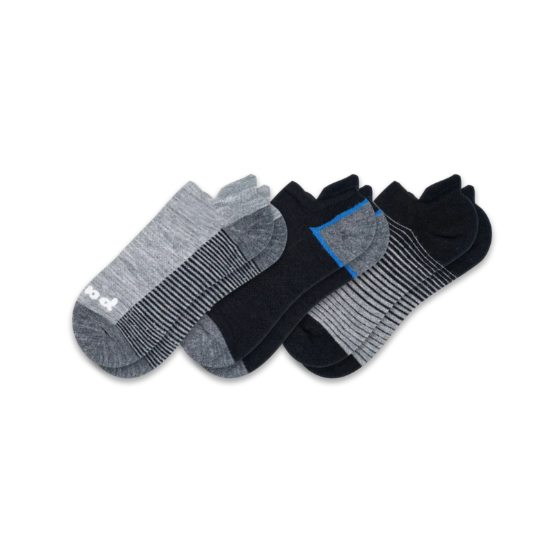 3 Pack - Men's Low Cut Pacas Socks - Image 42