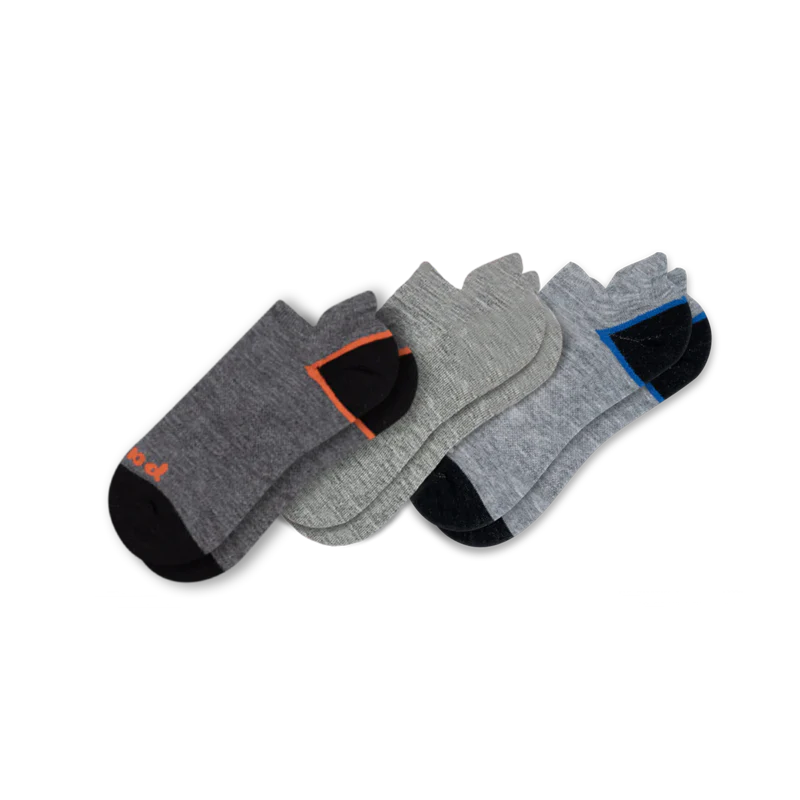 3 Pack - Men's Low Cut Pacas Socks - Image 49