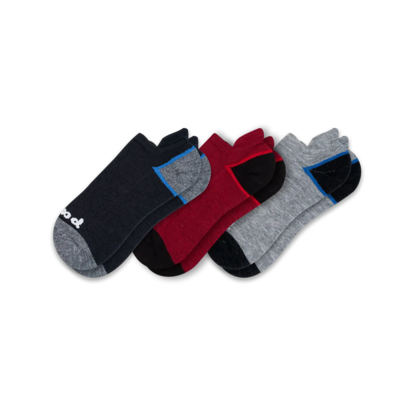 3 Pack - Men's Low Cut Pacas Socks - Image 58