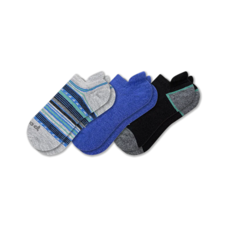3 Pack - Men's Low Cut Pacas Socks - Image 95