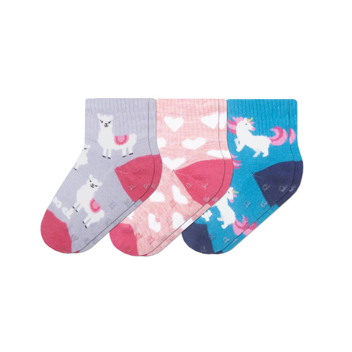 3 Pack - Toddler Pacas Gripper Socks - Image 11