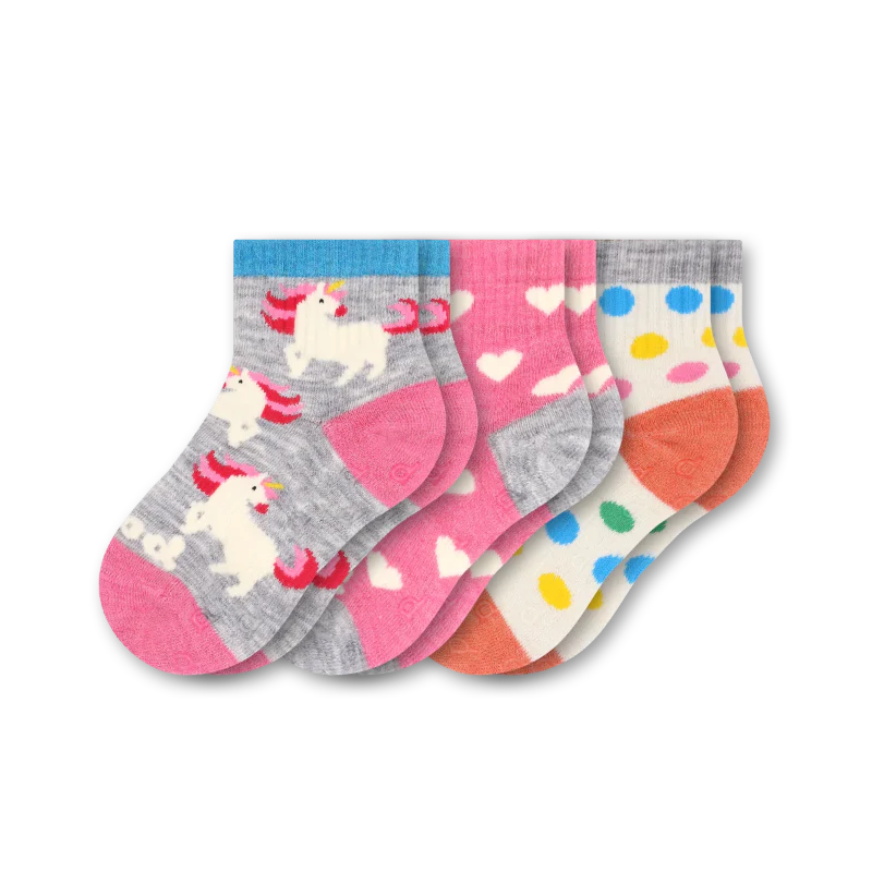 3 Pack - Toddler Pacas Gripper Socks - Image 28