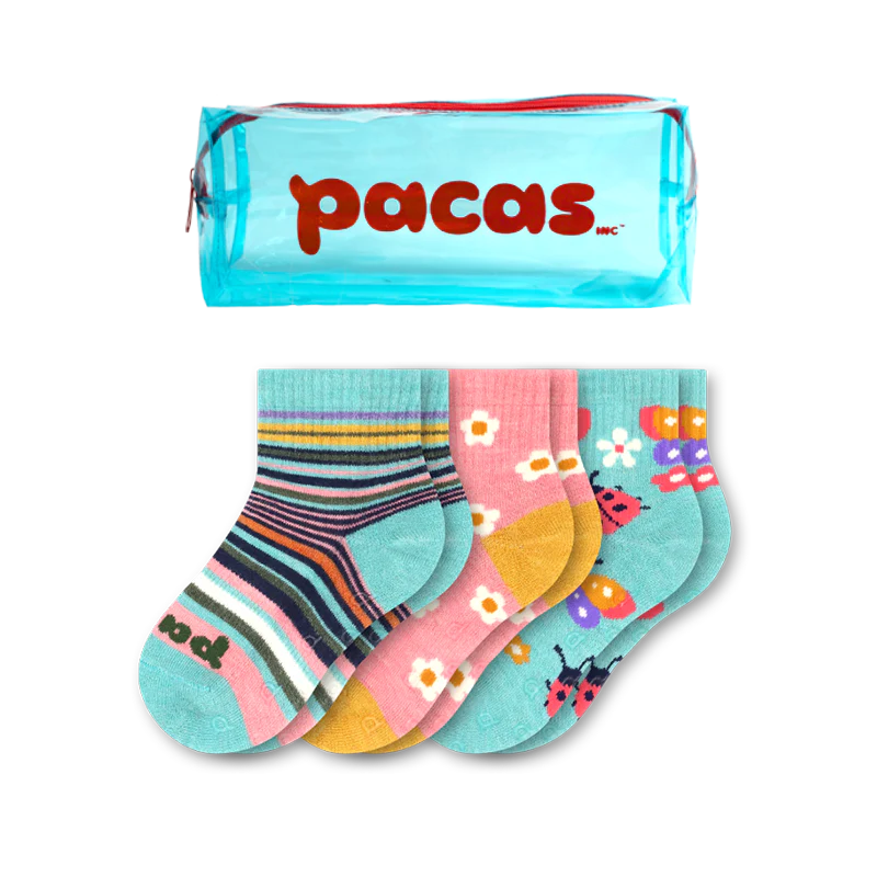 3 Pack - Toddler Pacas Gripper Socks - Image 39