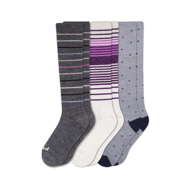 3 Pack - Women's Compression Socks - Image 106