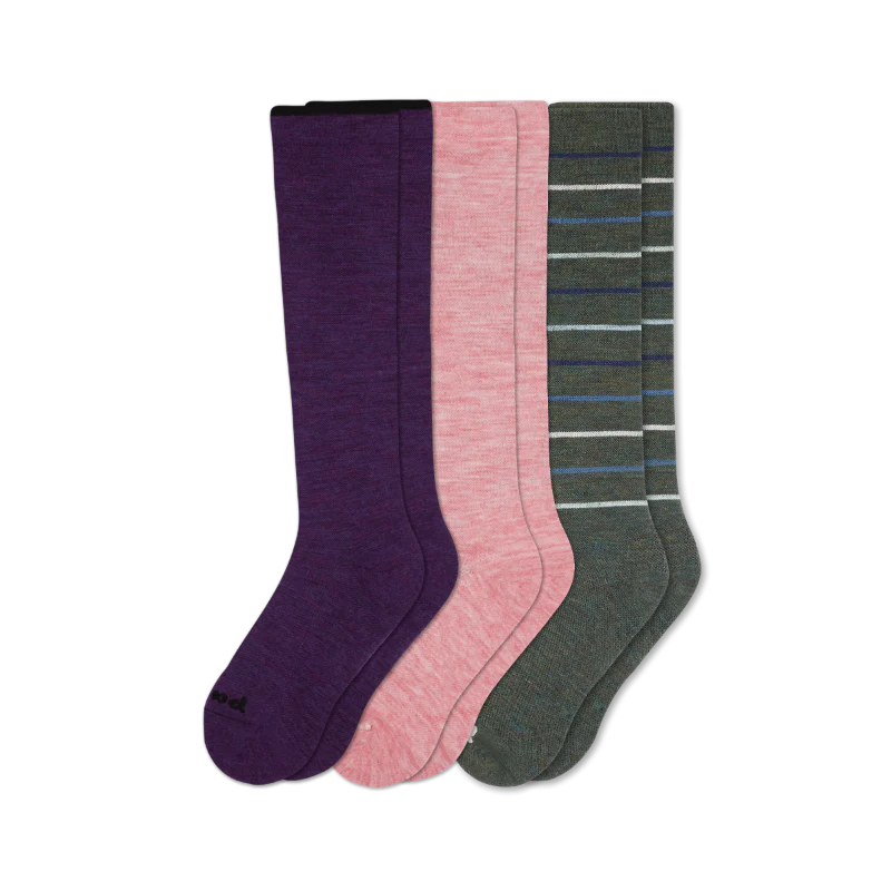 3 Pack - Women's Compression Socks - Image 110