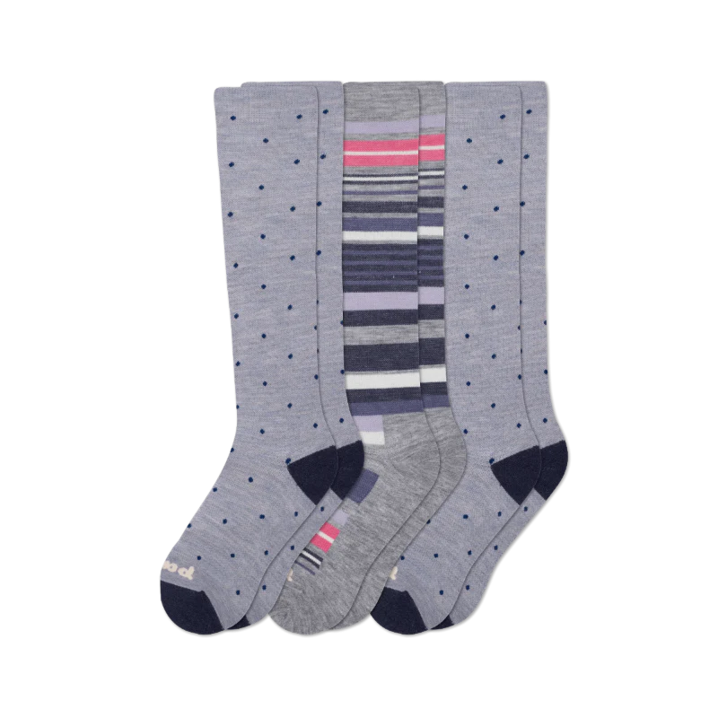 3 Pack - Women's Compression Socks - Image 116