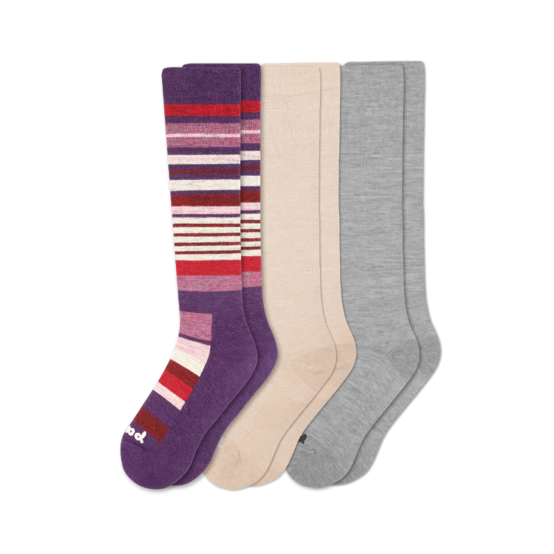 3 Pack - Women's Compression Socks - Image 117