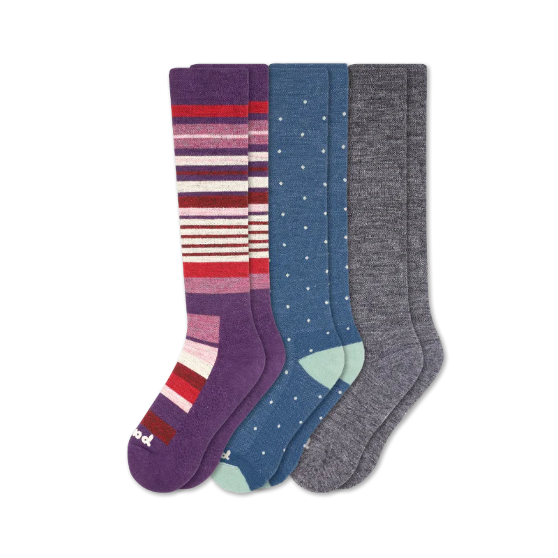 3 Pack - Women's Compression Socks - Image 121