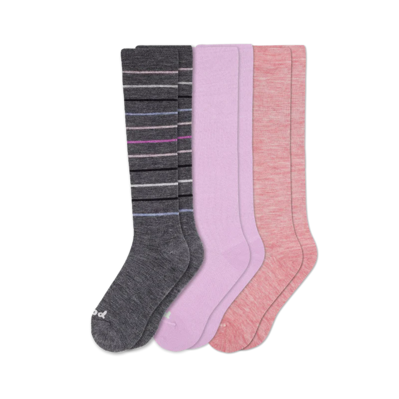 3 Pack - Women's Compression Socks - Image 123