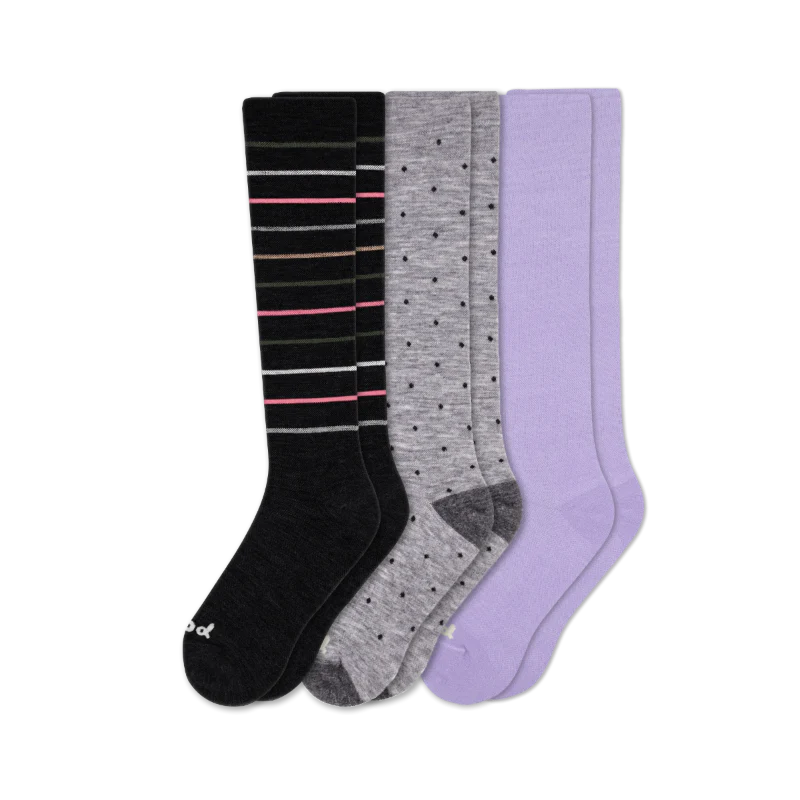 3 Pack - Women's Compression Socks - Image 124