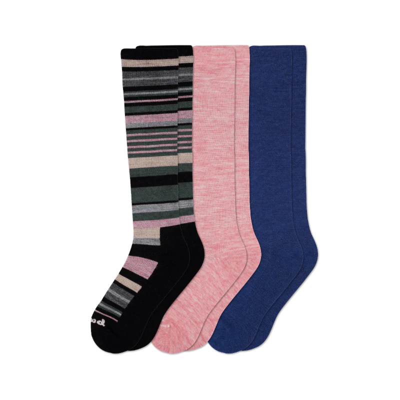 3 Pack - Women's Compression Socks - Image 125