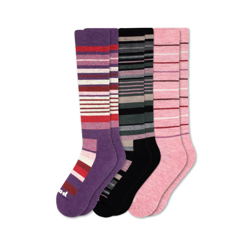 3 Pack - Women's Compression Socks - Image 126