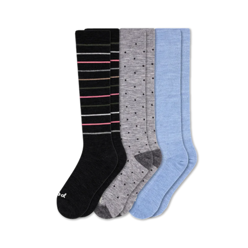3 Pack - Women's Compression Socks - Image 127