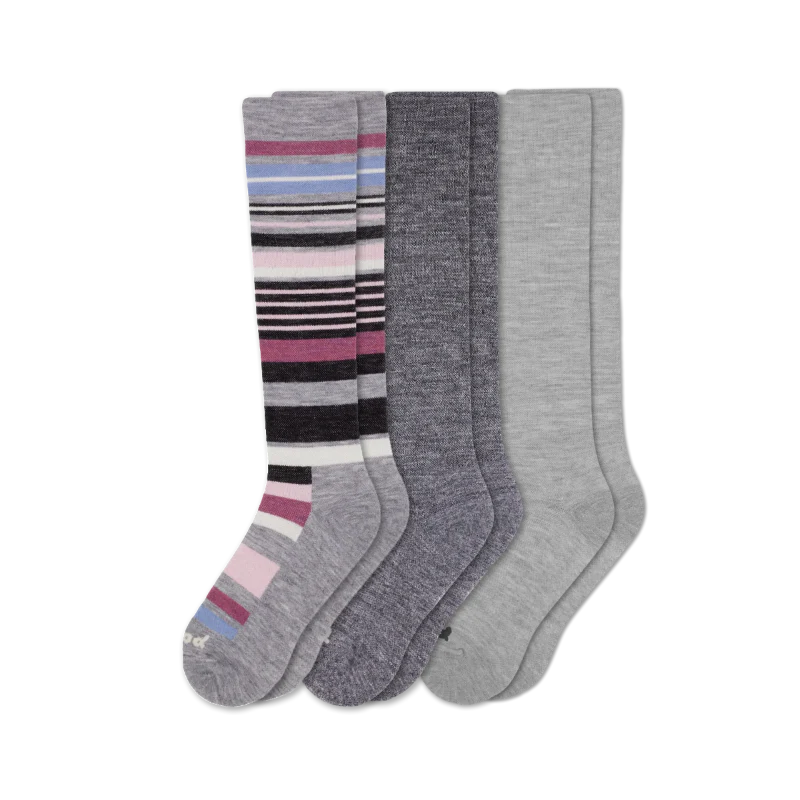 3 Pack - Women's Compression Socks - Image 128