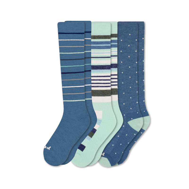 3 Pack - Women's Compression Socks - Image 130