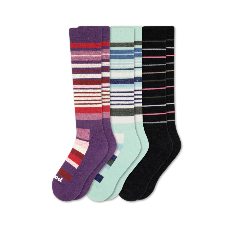 3 Pack - Women's Compression Socks - Image 131