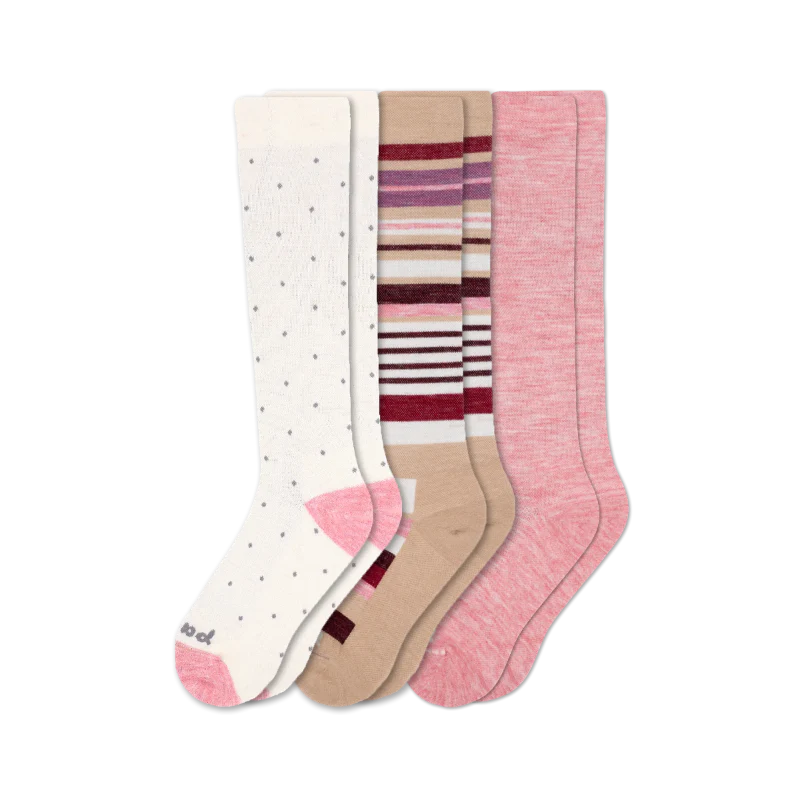 3 Pack - Women's Compression Socks - Image 22