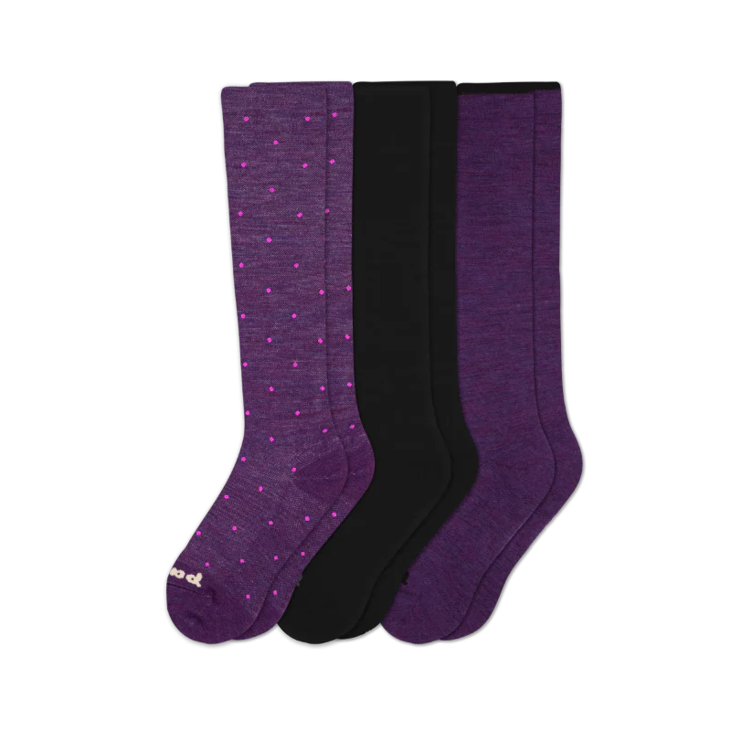 3 Pack - Women's Compression Socks - Image 27