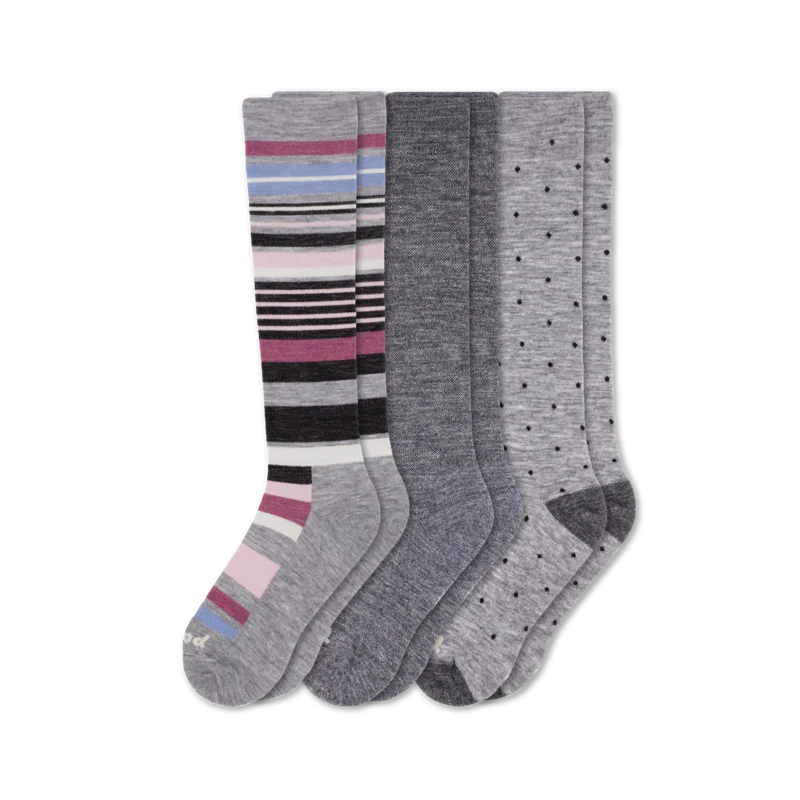 3 Pack - Women's Compression Socks - Image 36