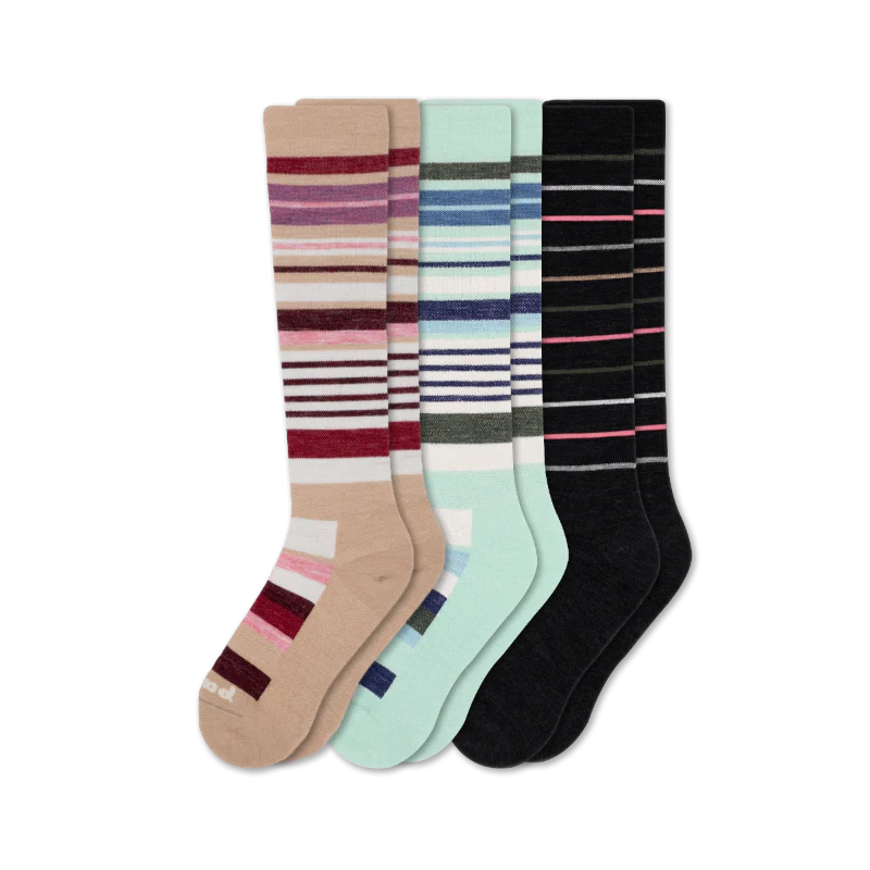 3 Pack - Women's Compression Socks - Image 41