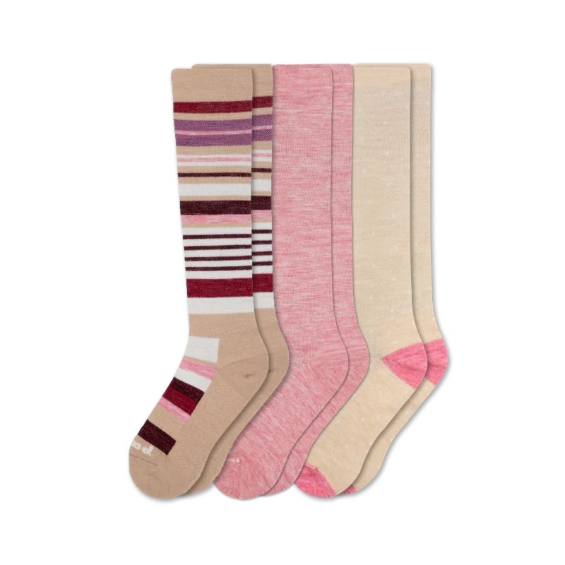 3 Pack - Women's Compression Socks - Image 59