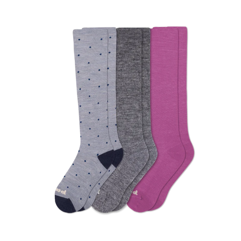 3 Pack - Women's Compression Socks - Image 62