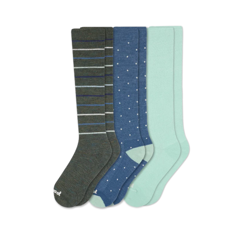 3 Pack - Women's Compression Socks - Image 65